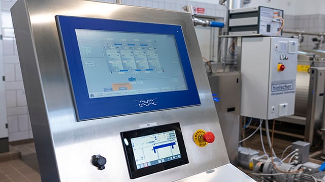 HMI automation solution of olive oil processing plant grow