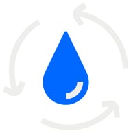 Reuse of wastewater Illustration