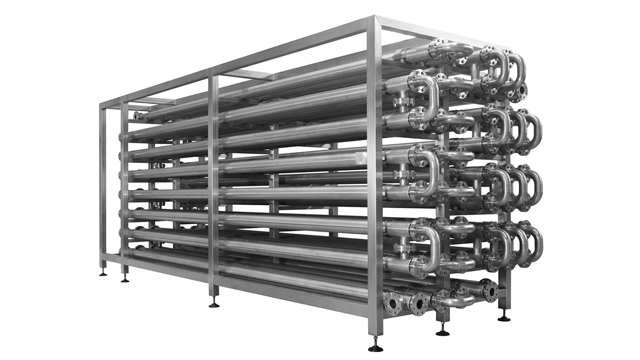 Tube-in-tube heat exchanger Module front 640x360